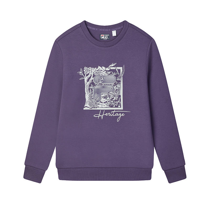 FILA Sweatshirt Men's Dark Night Dark Purple