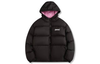 Suamoment Down Jackets Unisex Hooded Thickened
