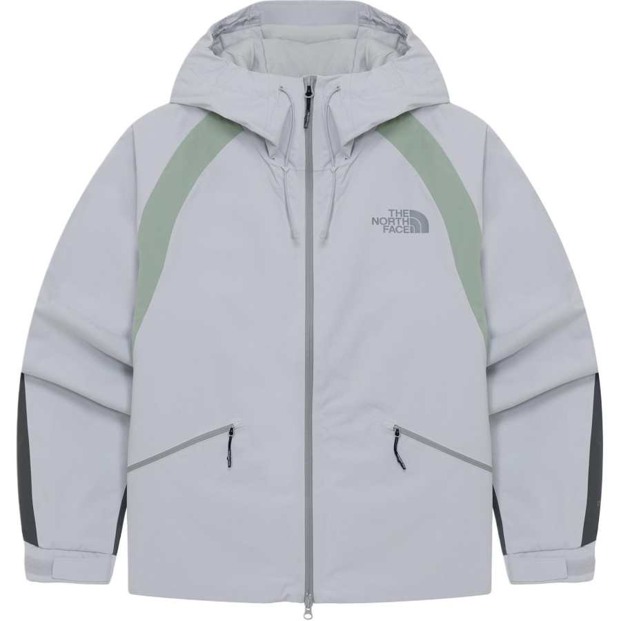 THE NORTH FACE Puffer Jacket Men's Light Gray