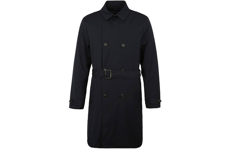 EMPORIO ARMANI Coat Men's Navy Blue