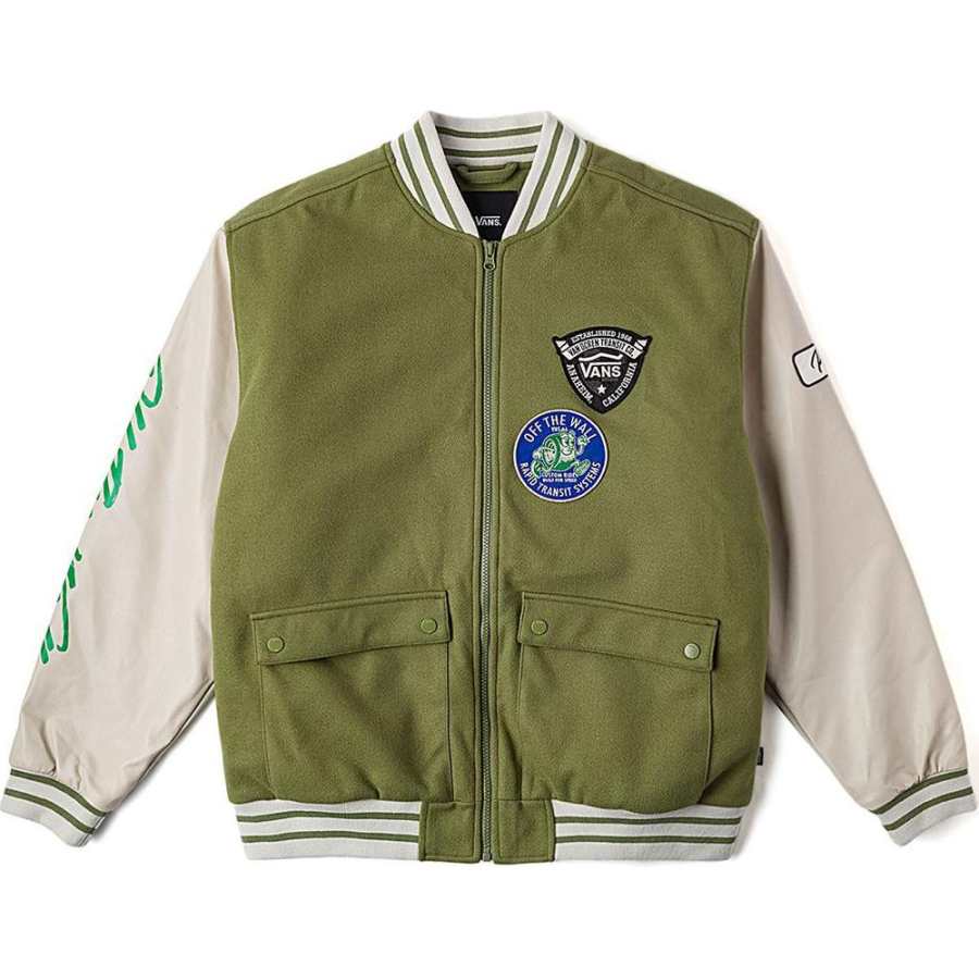 Vans Vans Jackets & Coats Unisex Gray Green