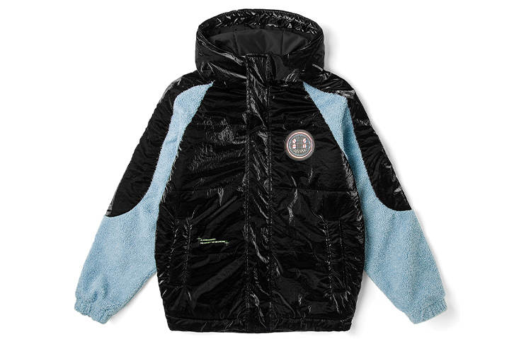 Kappa Puffer Jacket Unisex Cosmic Blue Couple's