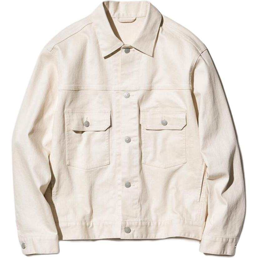 UNIQLO Denim Jacket Men's Ivory