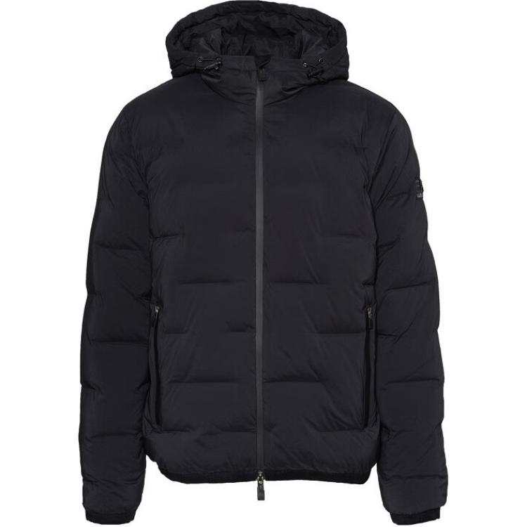 Emporio Armani logo-patch jacket