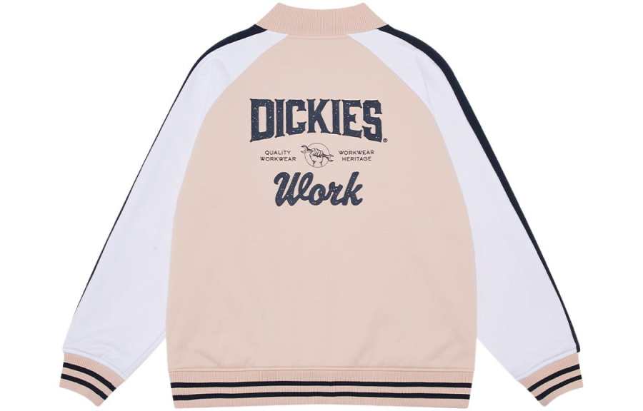 Dickies Dickies Baseball Jacket Unisex Peach Pink