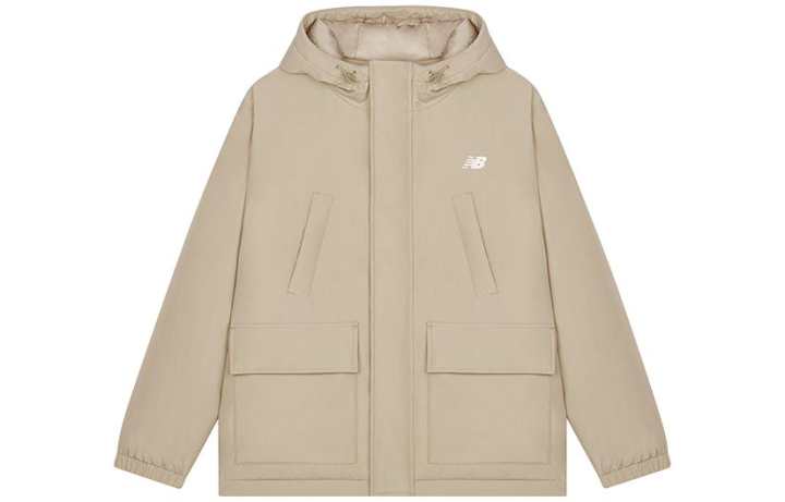 New Balance New Balance Down Jackets Men's Khaki Hooded Moderate