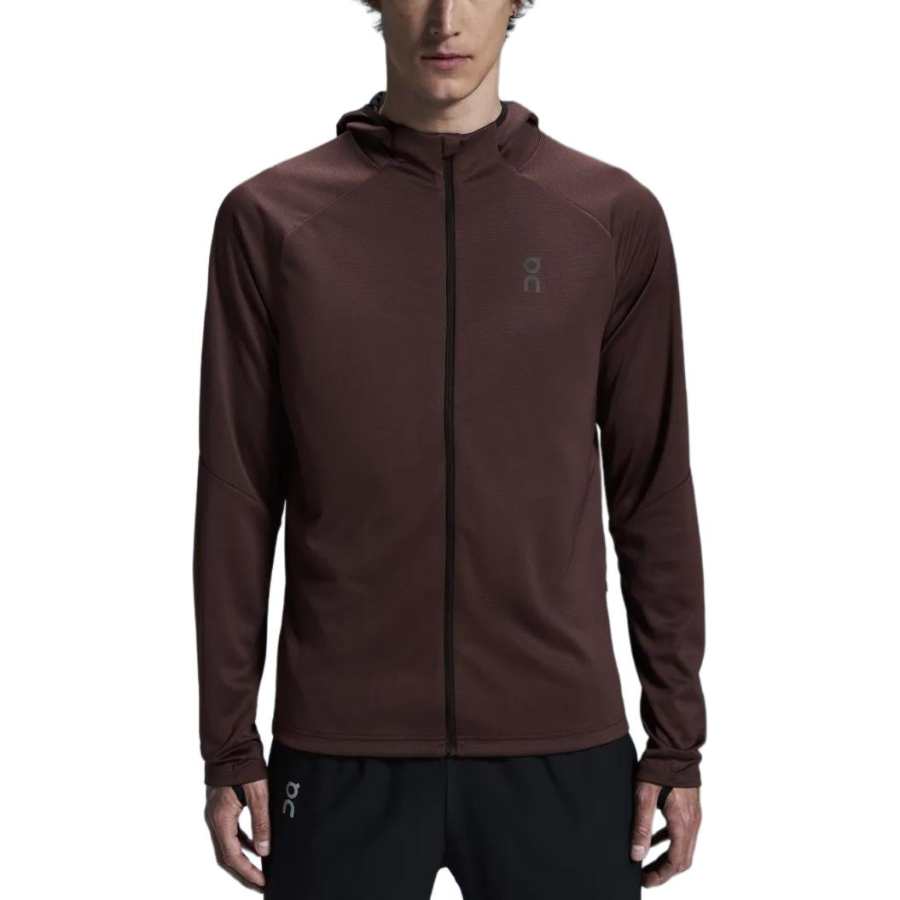On Climate Zip Hoodie Jacket Men's Mulberry Purple