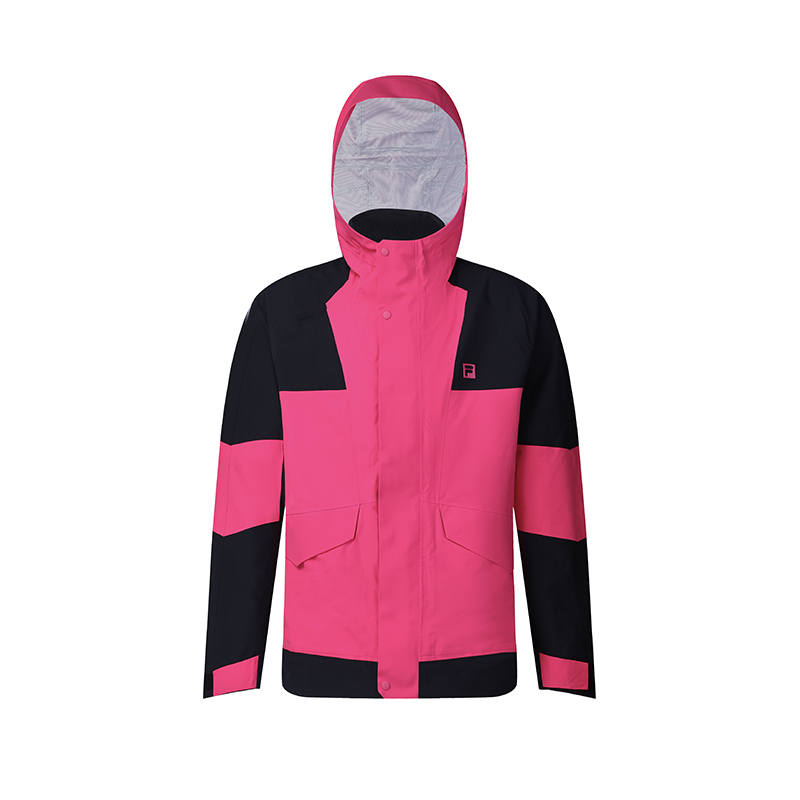 FILA Windbreaker Jacket Men's Vivid Rose Red