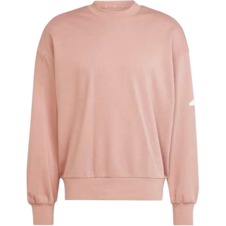 Adidas Adidas Free Shipping With AdiClub Essentials Loose Fit 3 Bar Logo Sweatshirt