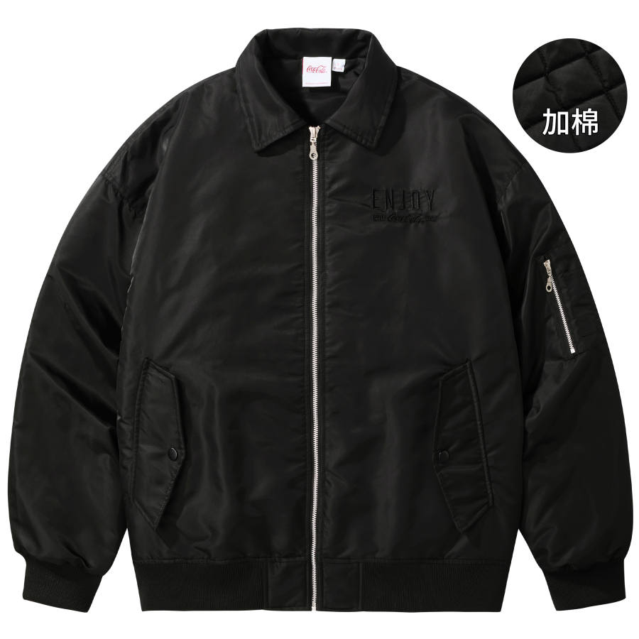 Coca-Cola Coca Cola Puffer Jackets Unisex Lapel Moderate