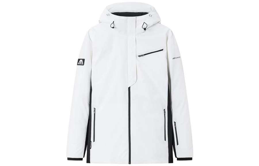 ANTA Anta Champion All Weather Collection Jacket Men's Papyrus White/Basic Black