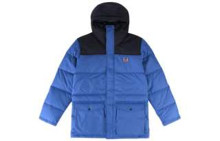 Levis Down Jackets Men's Blue Hooded Thickened Other