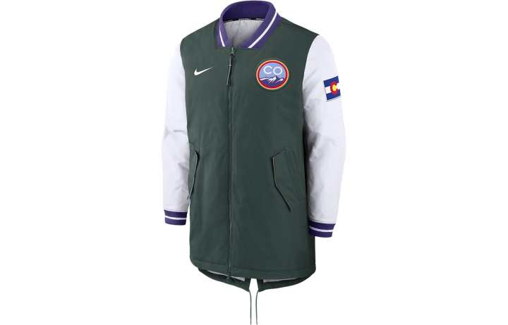 Nike Nike Jackets Men's Green Baseball Collar Moderate Other
