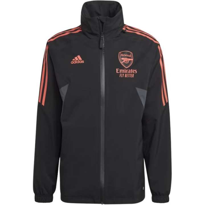 Adidas Adidas ARSENAL CONDIVO 22 RAIN JACKET Jackets & Coats Men's Black