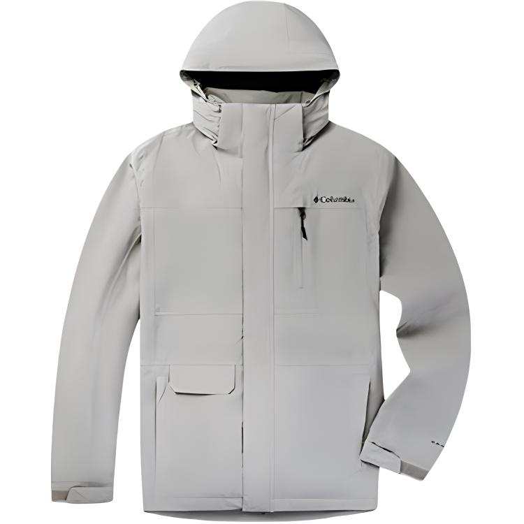 Columbia Windbreaker Jacket Men's Gray