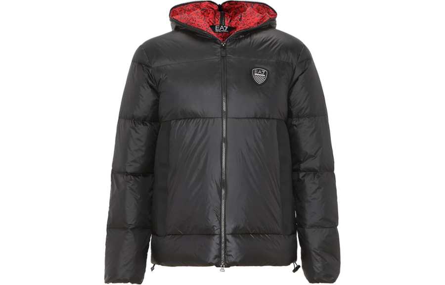EMPORIO ARMANI EA7 FW22 Down Jacket Men's Black