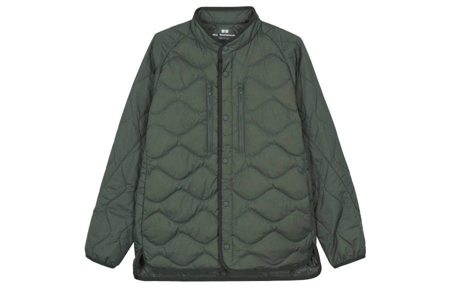 UNIQLO x White Mountaineering Collaboration FW23 Puffer Jacket Unisex Olive
