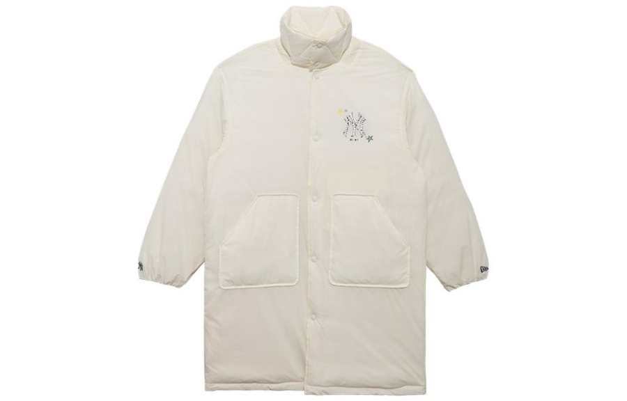New Era New Era Down Jacket Unisex Ivory White