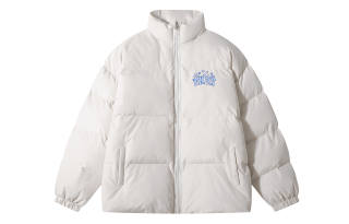 DNBH Puffer Jackets Unisex Stand Collar Thickened Padded Puffer Jacket