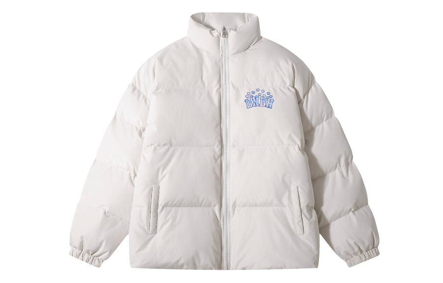 DNBH DNBH Puffer Jackets Unisex Stand Collar Thickened Padded Puffer Jacket