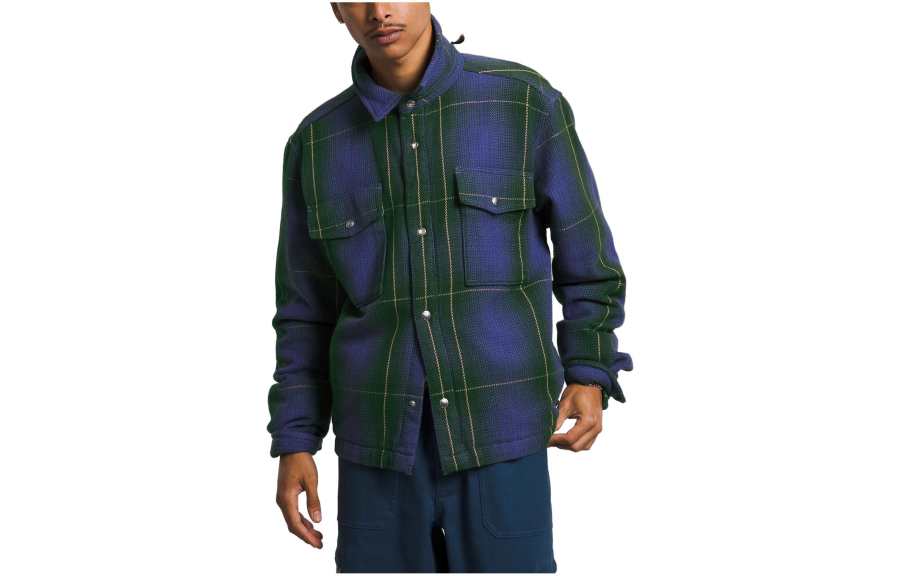 THE NORTH FACE THE NORTH FACE Check-pattern Button-up Shirt Jacket
