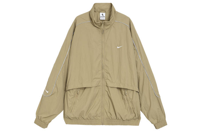 Nike Nike Jackets Men's Khaki Stand Collar Moderate Other