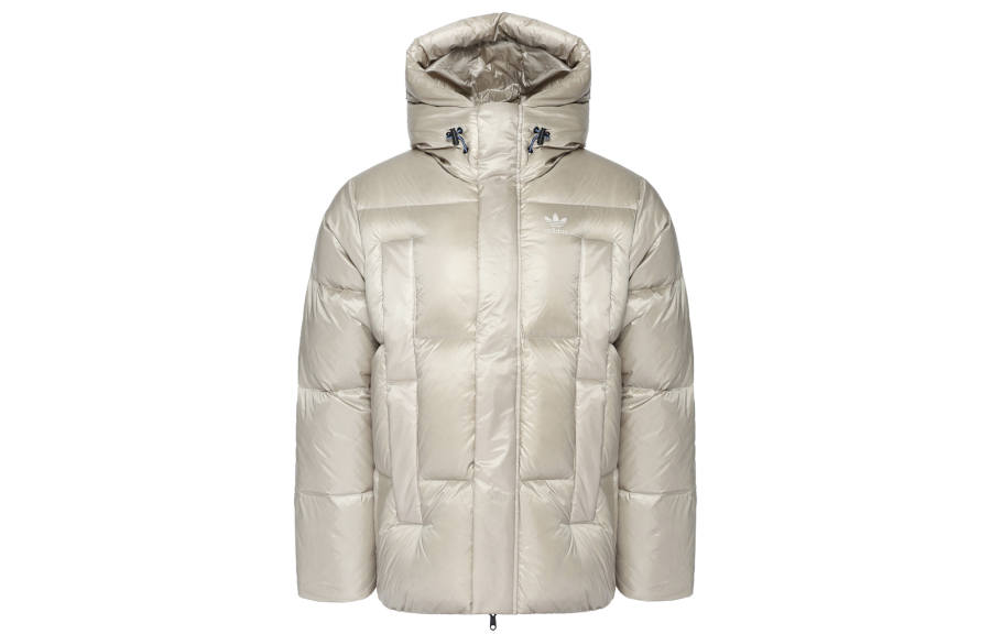Adidas Originals Down Puffer Heavyweight Down Puffer Jacket Down Jacket Men's Light Khaki