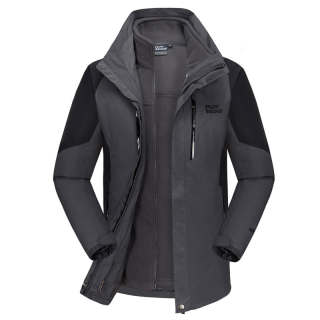 ALPINT MOUNTAIN Windbreaker Jackets Men's Hooded Thickened