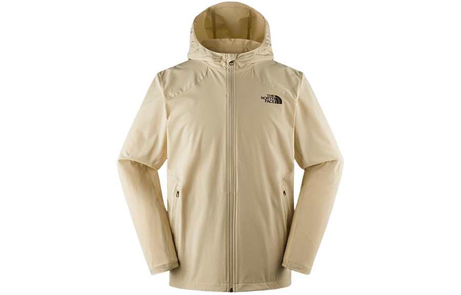 THE NORTH FACE Breathable And Quick Dry Windproof UV Protection Sun Protection Clothing Men's Khaki