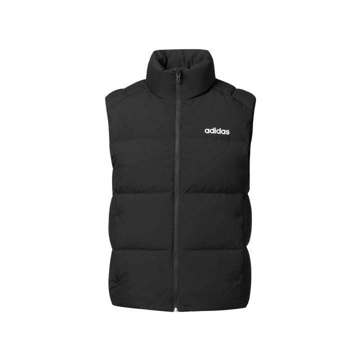 Adidas Adidas Vests Unisex Black Stand Collar Moderate Other