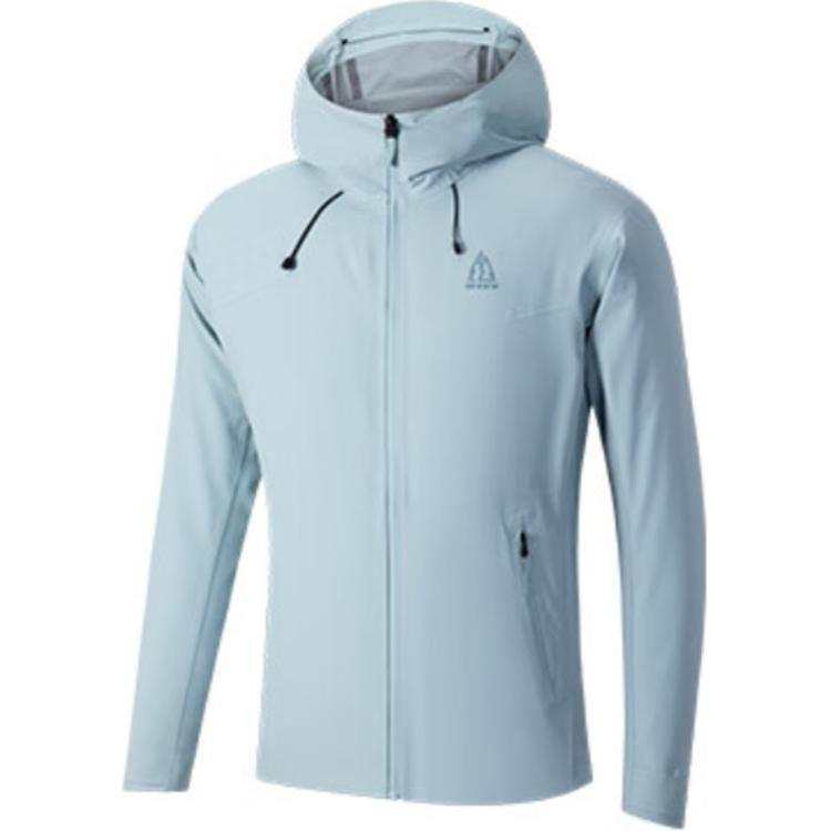 361° Waterproof, Windproof, Breathable, And Abrasion Resistant Windbreaker Jacket Unisex Grass Wood Blue