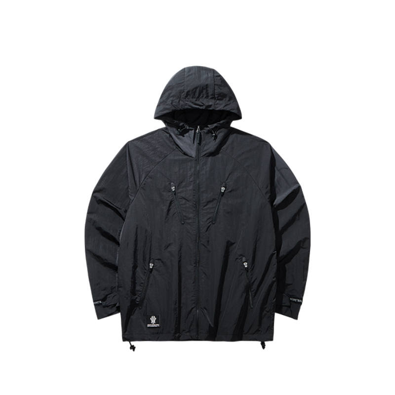 ANTA Anta Basketball Collection Windbreaker Jacket Unisex Basic Black