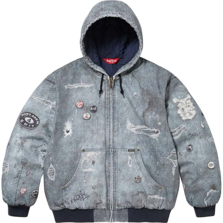 Supreme Supreme Trompe L'oeil bomber jacket