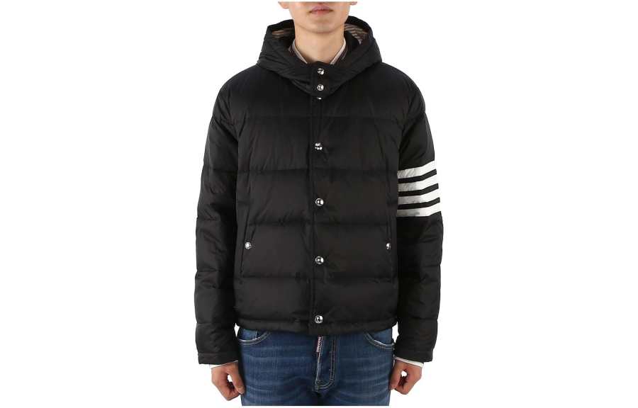 THOM BROWNE THOM BROWNE 4 Bar Padded Coat