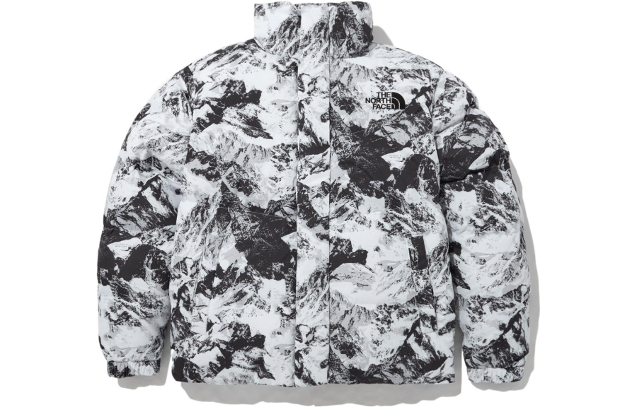 THE NORTH FACE Puffer Jacket Unisex Snow Mountain White
