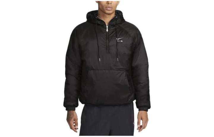 Nike Nike Jackets Men's Black Hooded Moderate Other