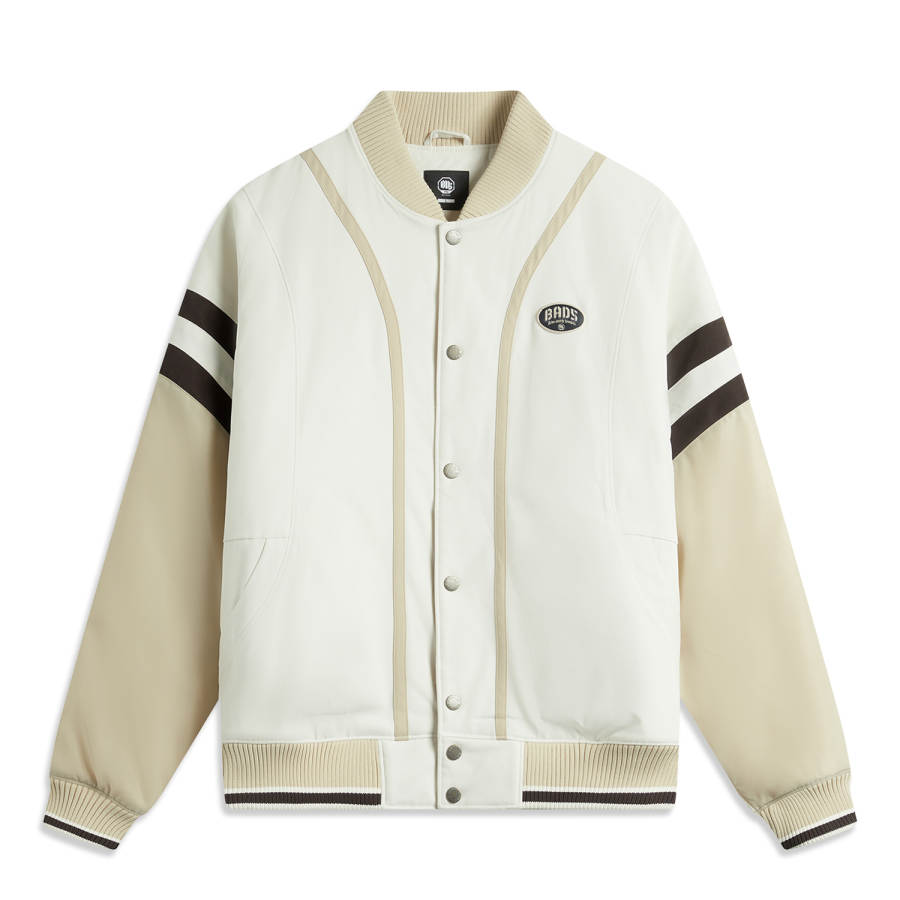 Li-Ning Li Ning Jackets & Coats Men's Ecru/Coastal Gray
