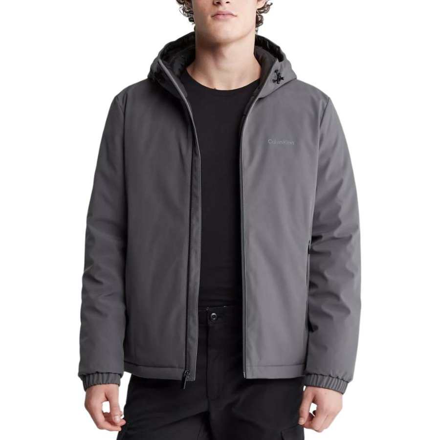 CALVIN KLEIN Jackets & Coats Men's Gray