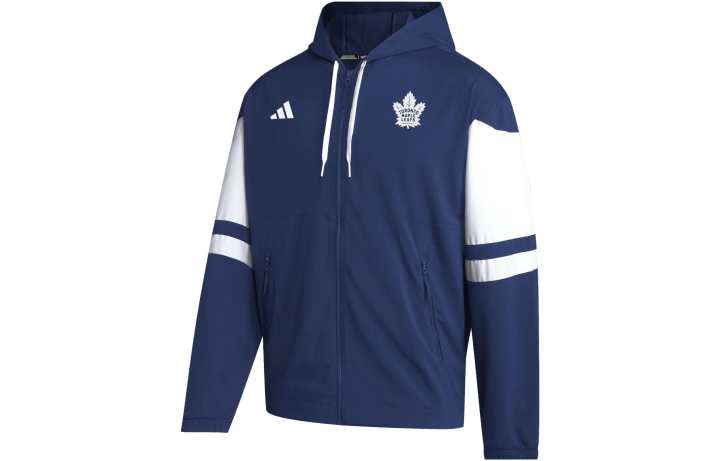 Adidas Adidas Maple Leafs Jackets Unisex Blue Hooded Moderate Other