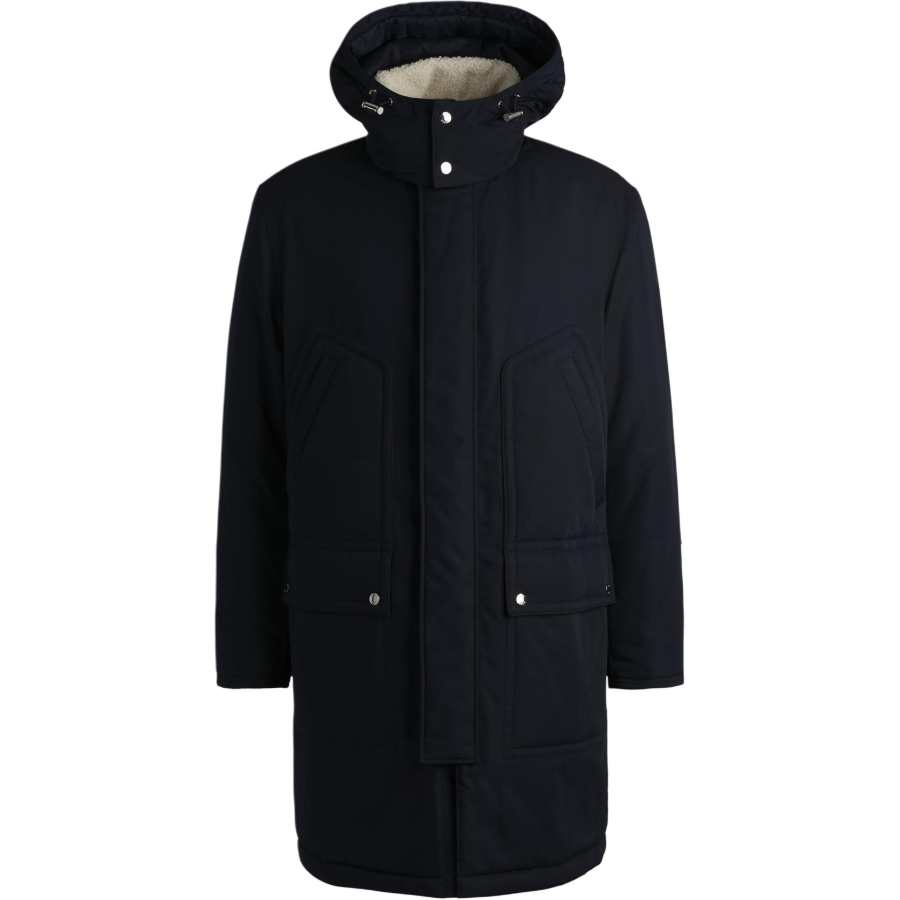 HUGO BOSS FW24 Jackets & Coats Men's Navy Blue
