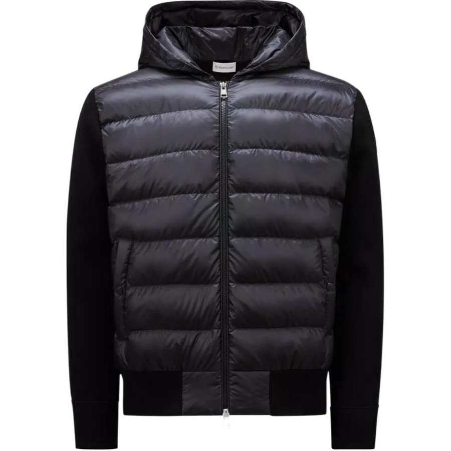 Moncler Padded Knitted Hoodie