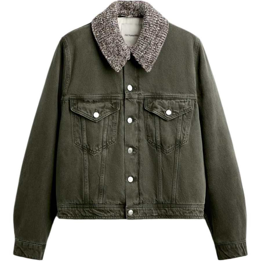 ZARA ZARA Nanushka Denim Jacket Men's