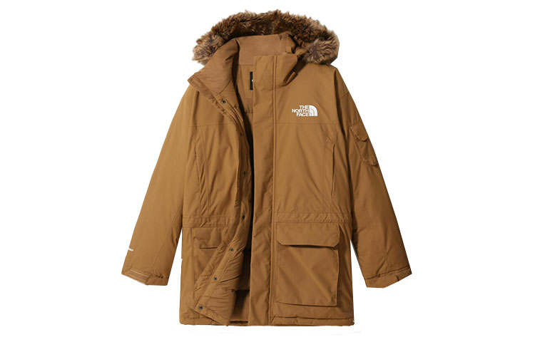 THE NORTH FACE McMurdo Down Jacket Men's Yellow Brown