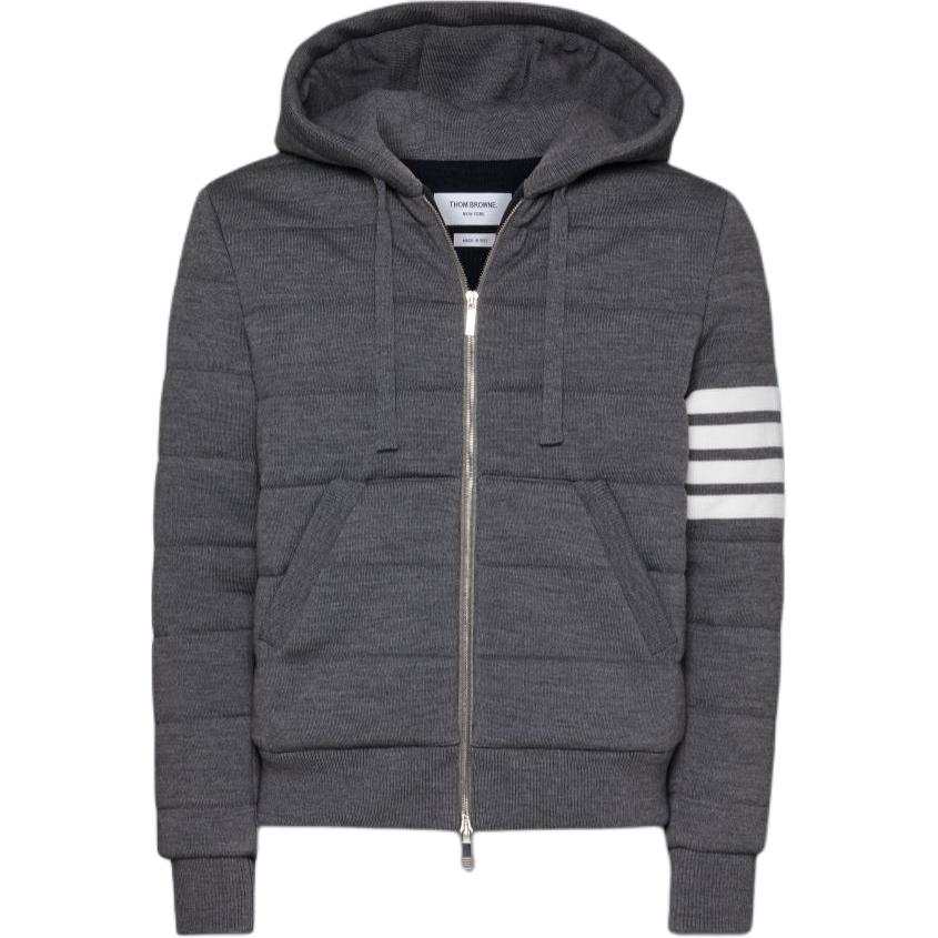 THOM BROWNE THOM BROWNE Striped Hooded Jacket