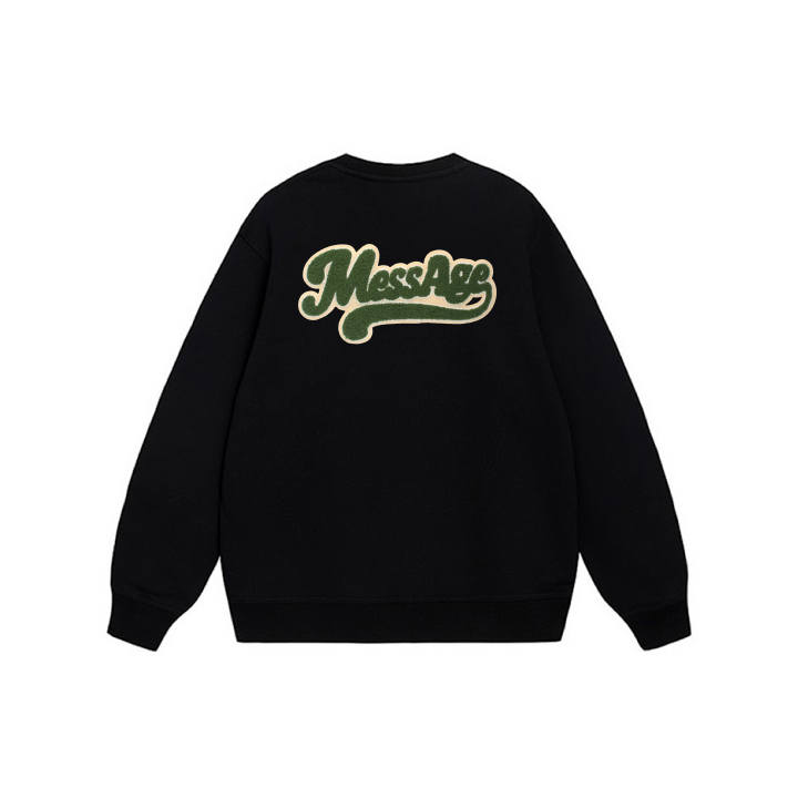 Nike Nike Sweatshirts Men's Black Crew Neck Moderate Regular