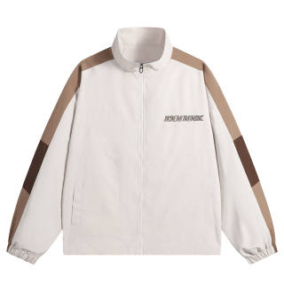Dnnnnx Jackets Unisex Stand Collar Moderate