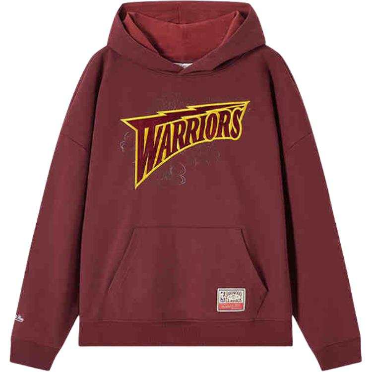 Mitchell Ness Mitchell Ness x NBA Golden State Warriors Sweatshirt Men's Dark Red
