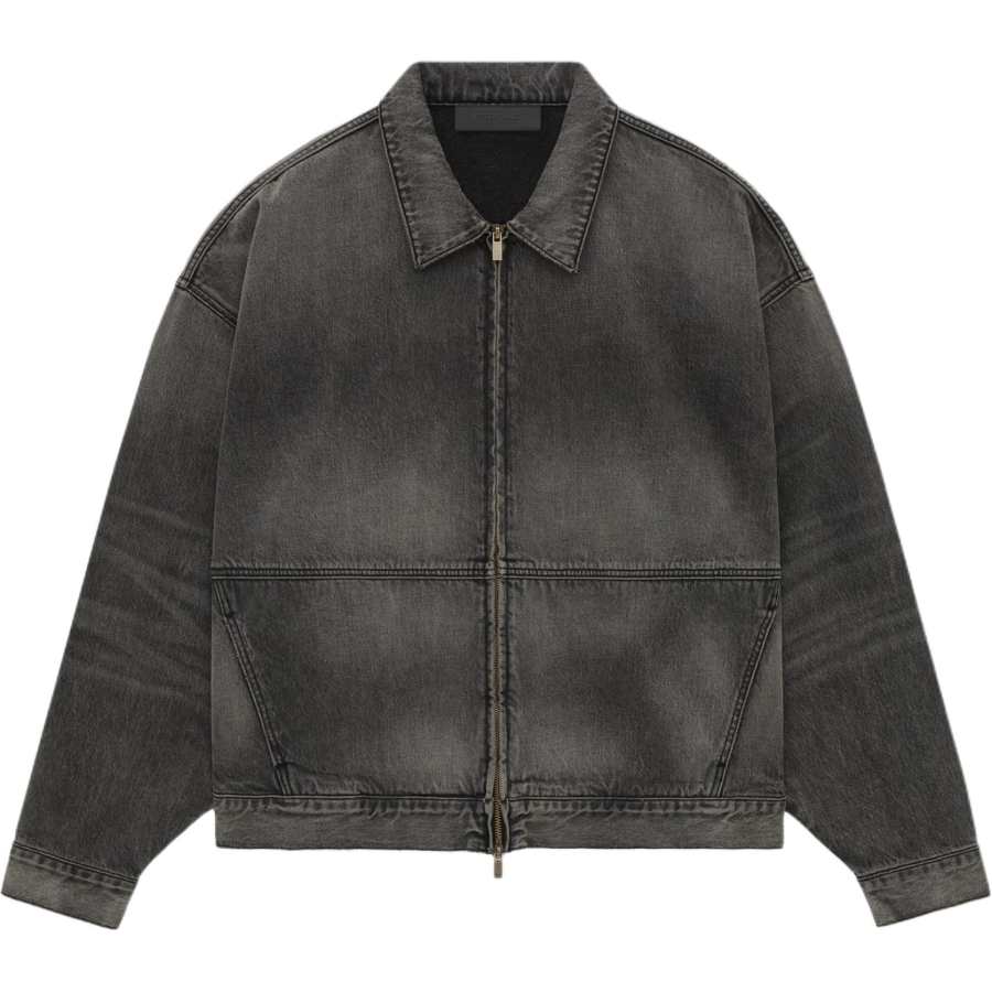 Fear Of God Essentials Denim Jacket Men's Black