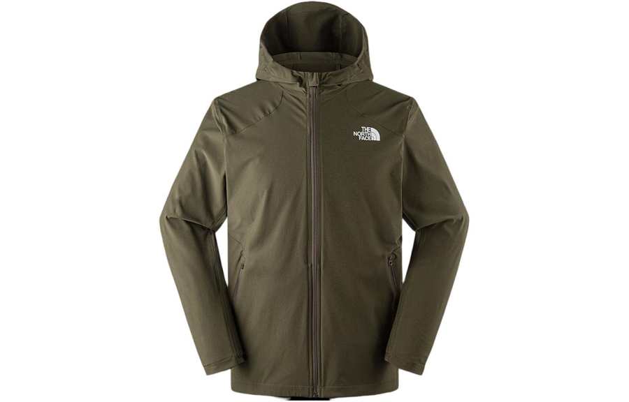 THE NORTH FACE Urban Exploration Breathable And Quick Dry Windproof UV Protection Sun Protection Clothing Men's Green