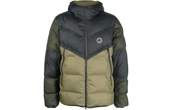 Nike Nike Down Jackets Men's Multicolor Hooded Moderate Down Jacket